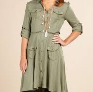 Matilda Jane Green Canopy Tree Dress